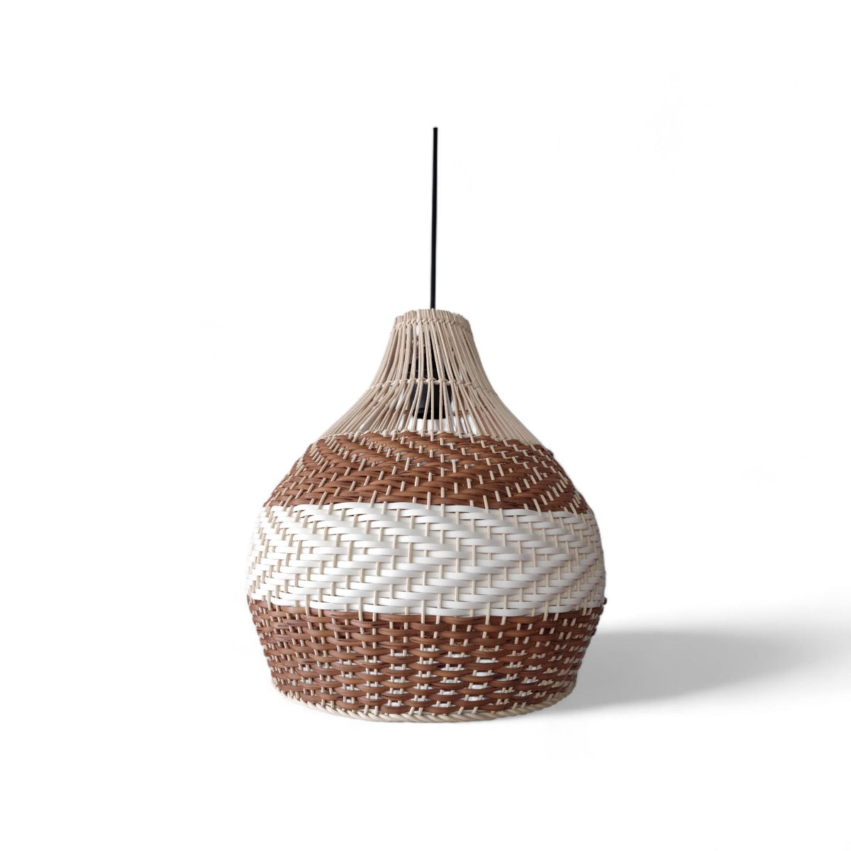 Woven Rattan pendant light shade