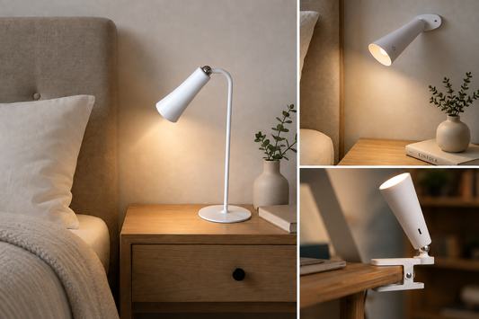 Rechargeable LED Reading Lamp White 106P