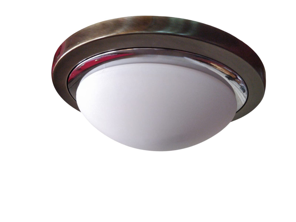 Antique Brass-chrome Ceiling Light-M