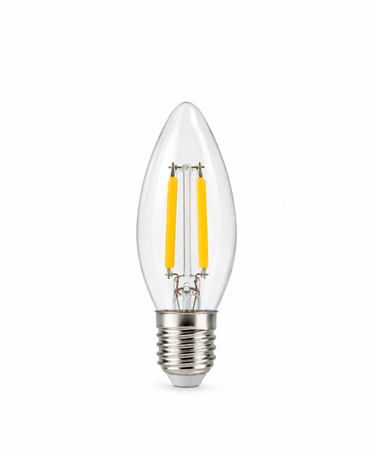 Candle Bulb Filament 4w E27 Warm White