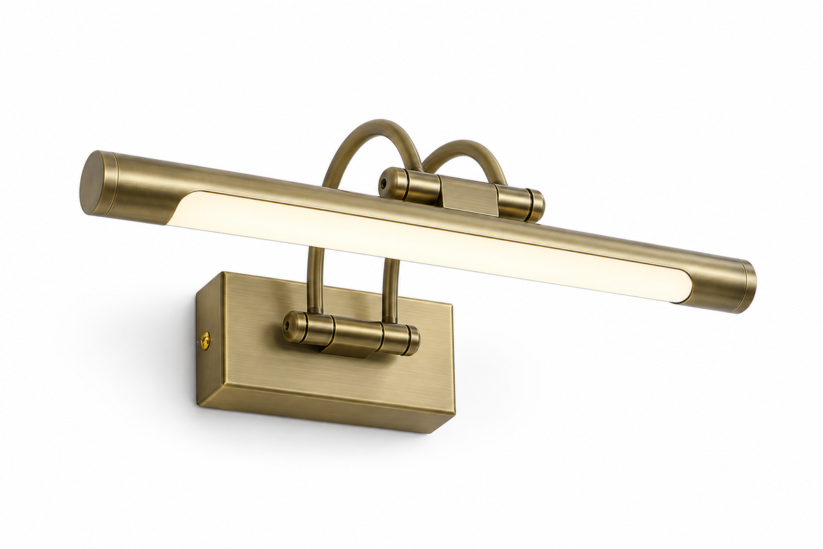 Antique Brass LED Picture Mirror Light J02-300