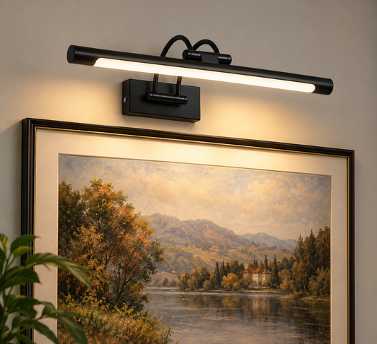 Black LED Picture Mirror Light J02-480