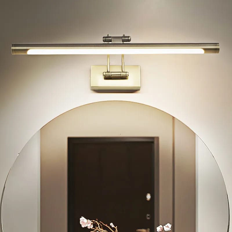 Antique Brass LED Picture Mirror Light J02-480