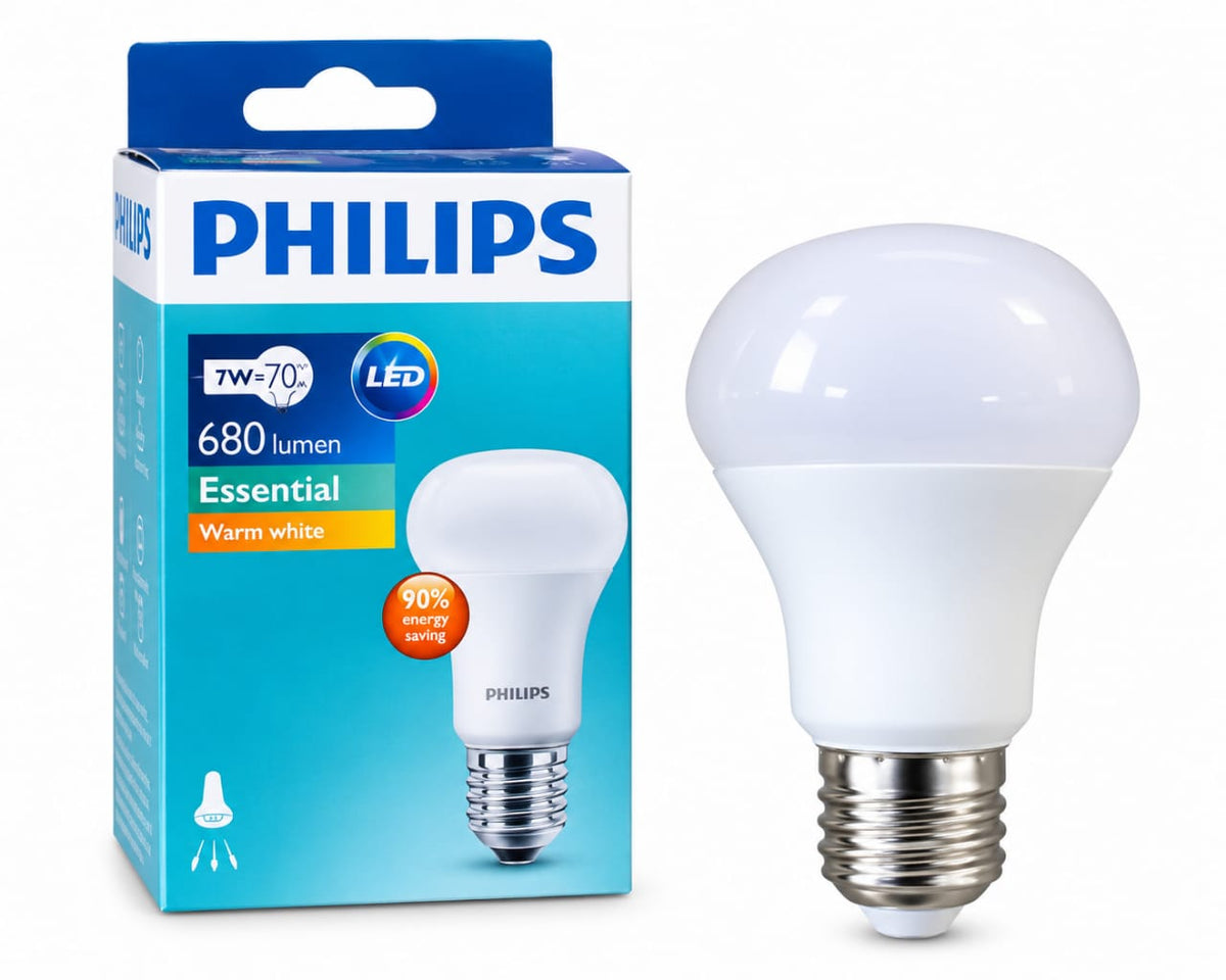R63 LED Bulb 7W E27 Warm White