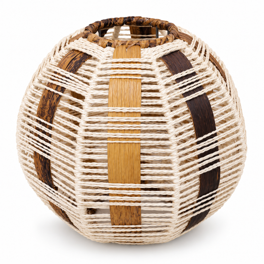 Sisal Banana Fibre Ball Lampshade